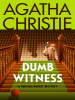 Book cover for "Dumb Witness".