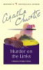 Book cover for "The murder on the links".